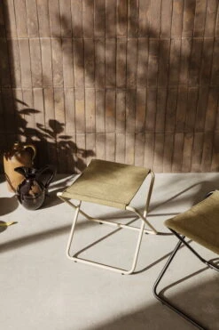 Ferm LIVING Tabouret Desert, Cashmere - Olive -Ferm Living 03 b 1631