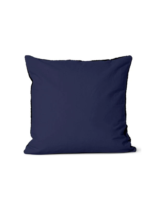 Ferm LIVING Coussin Vista, Bleu Foncé 4 Ferm LIVING Coussin Vista, Bleu Foncé – Image 2