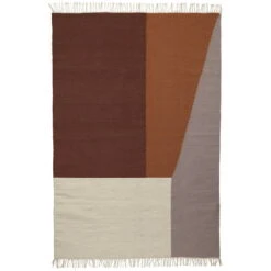 Ferm LIVING Tapis Kilim, Borders, 160 X 250 cm