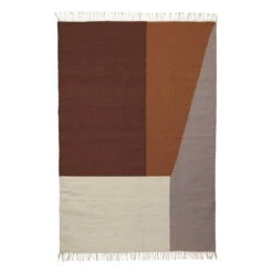 Ferm LIVING Tapis Kilim, Borders, 140 X 200 cm