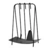 Ferm LIVING Accessoires De Cheminée Port, Noir -Ferm Living 107FermLiving AK
