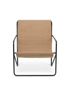 Ferm LIVING Fauteuil Lounge Desert, Noir - Uni -Ferm Living 1103582863 3