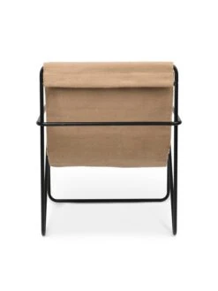 Ferm LIVING Fauteuil Lounge Desert, Noir - Uni -Ferm Living 1103582863 5