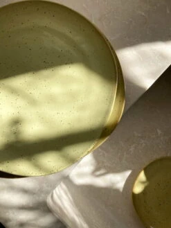 Ferm LIVING Grande Assiette Flow, Jaune Moucheté -Ferm Living 1104264578 2 1652189687 1440x