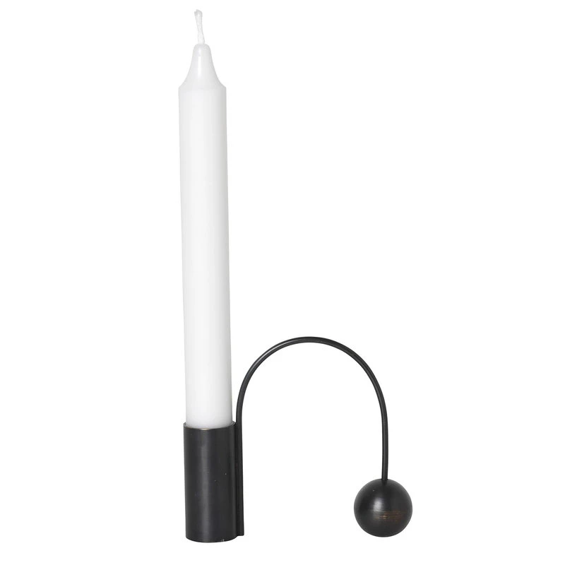 Ferm LIVING Bougeoir Balance, Laiton Noir 3 Ferm LIVING Bougeoir Balance, Laiton Noir