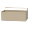 Ferm LIVING Boîte Wall Box, Rectangle, Cashmere -Ferm Living 1167FermLiving 19 TH