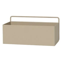 Ferm LIVING Boîte Wall Box, Rectangle, Cashmere