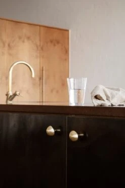 Ferm LIVING Patère Mushroom, Laiton -Ferm Living 14 3321