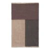 Ferm LIVING Tapis De Bain Pile, Brun - Beige -Ferm Living 17FermLiving AK