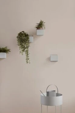Ferm LIVING Plant Box, Rond, Gris Clair -Ferm Living 18 18543 1