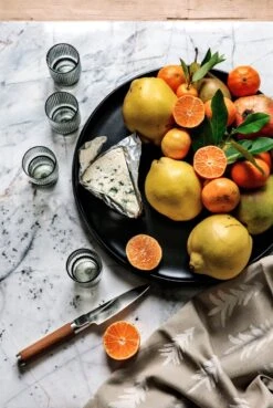 Ferm LIVING 4 verres Ripple, Smoked Grey -Ferm Living 19 suvi kesalainen ruoka9