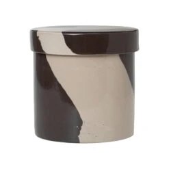 Ferm LIVING Pot Inlay, L, Sable - Marron