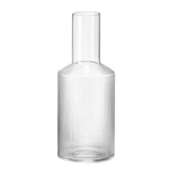Ferm LIVING Carafe Ripple, Transparente