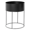 Ferm LIVING Plant Box, Rond, Noir -Ferm Living 2080FermLiving2018 TH