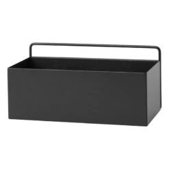 Ferm LIVING Wall Box, Rectangle, Noir