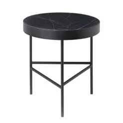 Ferm LIVING Table Marble, Modèle Moyen, Noir
