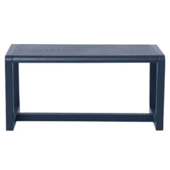 Ferm LIVING Banc Little Architect, Bleu Foncé