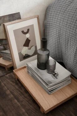 Ferm LIVING Carafe Ripple, Smoked Grey -Ferm Living 22 9261