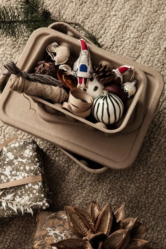 Ferm LIVING Petite Boîte En Pâte à Papier, 2 pièces 5 Ferm LIVING Petite Boîte En Pâte à Papier, 2 pièces – Image 3