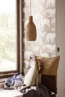 Ferm LIVING Abat-jour Braided Bottle, Naturel -Ferm Living 312 18078