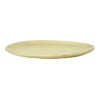 Ferm LIVING Assiette Moyenne Flow, Jaune Moucheté -Ferm Living 33 fermliving flow plate iso kelt ma