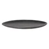 Ferm LIVING Assiette Moyenne Flow, Noir -Ferm Living 34fermliving flow plate iso musta ma