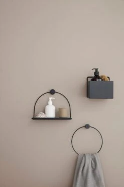 Ferm LIVING Porte-serviettes, Noir -Ferm Living 35 19199 1