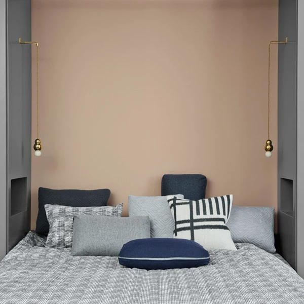 Ferm LIVING Coussin Kelim, Black Lines 4 Ferm LIVING Coussin Kelim, Black Lines – Image 2