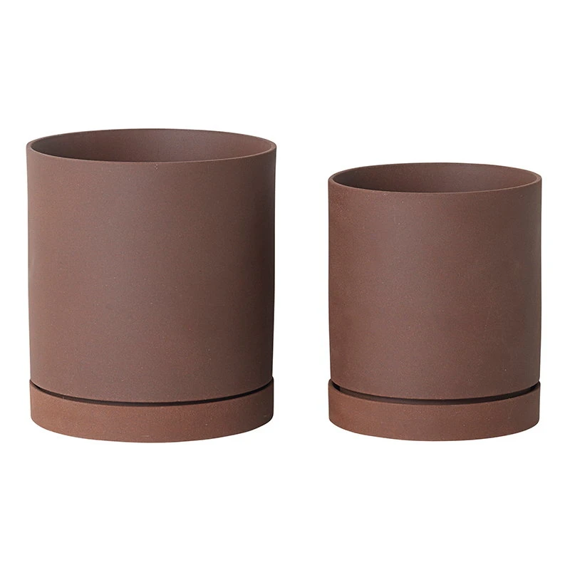 Ferm LIVING Pot Sekki, M, Rouille 3 Ferm LIVING Pot Sekki, M, Rouille – Image 2