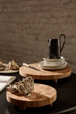 Ferm LIVING Grande Planche à Découper Ronde Chess -Ferm Living 41 0816 1