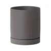 Ferm LIVING Pot Sekki, L, Anthracite