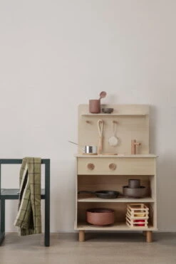 Ferm LIVING Toro Play Kitchen, Natural -Ferm Living 44 10513