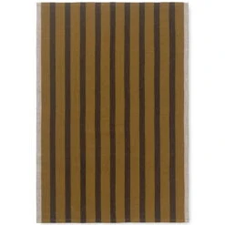 Ferm LIVING Torchon Hale, Sugar Kelp - Noir