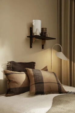 Ferm LIVING Coussin Dry, 50 x 50 cm, Sugar Kelp - Noir -Ferm Living 48 0841