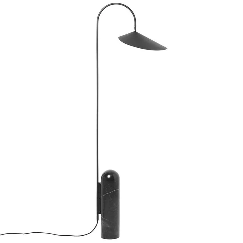 Ferm LIVING Lampadaire Arum, Noir 3 Ferm LIVING Lampadaire Arum, Noir