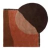 Ferm LIVING Tapis Tufté View, Brun-rouge -Ferm Living 4fermliving view matto pun ma