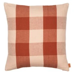 Ferm LIVING Coussin Grand, 50 X 50 Cm, Rose - Dust