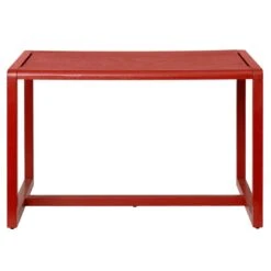 Ferm LIVING Table Little Architect, Rouge Coquelicot