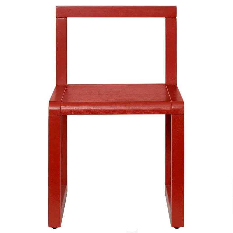 Ferm LIVING Chaise Little Architect, Rouge Coquelicot 3 Ferm LIVING Chaise Little Architect, Rouge Coquelicot