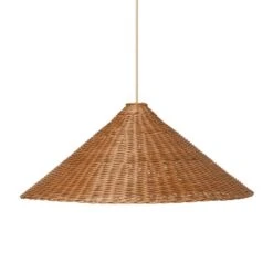 Ferm LIVING Abat-jour Dou 68 cm, Naturel