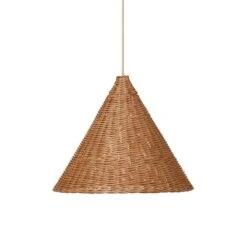 Ferm LIVING Abat-jour Dou 45 cm, Naturel