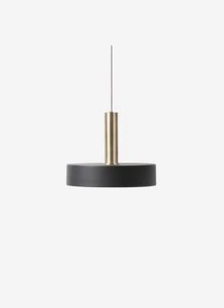 Ferm LIVING Abat-jour Record, Noir -Ferm Living 51072B5124 Record