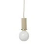 Ferm LIVING Suspension Socket Low, Cashmere -Ferm Living 522FermLiving 19 TH