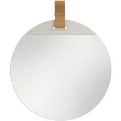 Ferm LIVING Miroir Enter, Grand Modèle, Brun