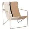 Ferm LIVING Fauteuil Lounge Desert, Cashmere - Soil -Ferm Living 59fermliving desert tuoli cashmere soil ma