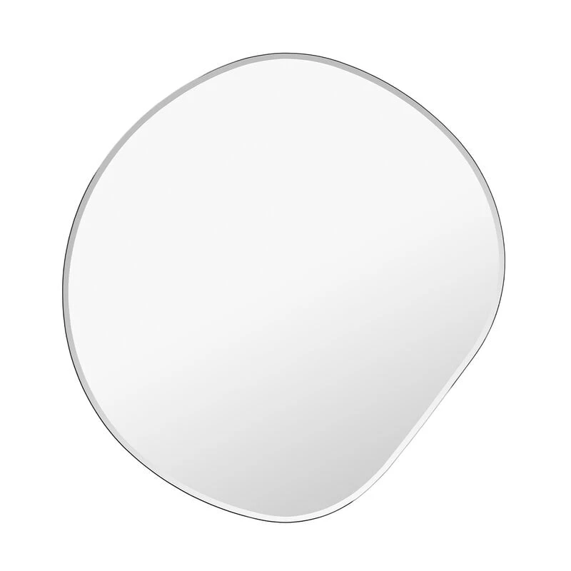 Ferm LIVING Petit Miroir Pond, Chrome Foncé 3 Ferm LIVING Petit Miroir Pond, Chrome Foncé
