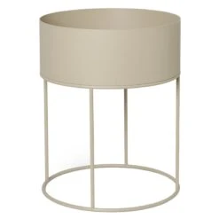 Ferm LIVING Jardinière Ronde Plant Box, Cashmere