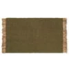 Ferm LIVING Tapis Block, 80 X 50 Cm, Olive - Naturel -Ferm Living 656FermLiving AK