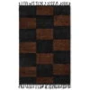 Ferm LIVING Tapis Noué Mara, L, Noir - Chocolat 2 Ferm LIVING Tapis Noué Mara, L, Noir - Chocolat -Ferm Living 661FermLiving AK