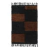 Ferm LIVING Tapis Noué Mara, S, Noir - Chocolat -Ferm Living 664FermLiving AK